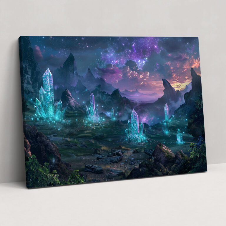 Metaphysical Painting Canvas Print - Metaphysical Painting, Home Decoration, Metaphysical Painting, Canvas Print