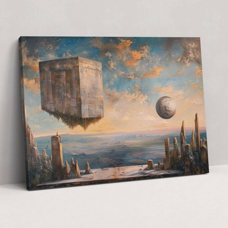 Metaphysical Painting Wall Decoration - Metaphysical Painting, Anomalous Objects, Home Decoration, Metaphysical Art