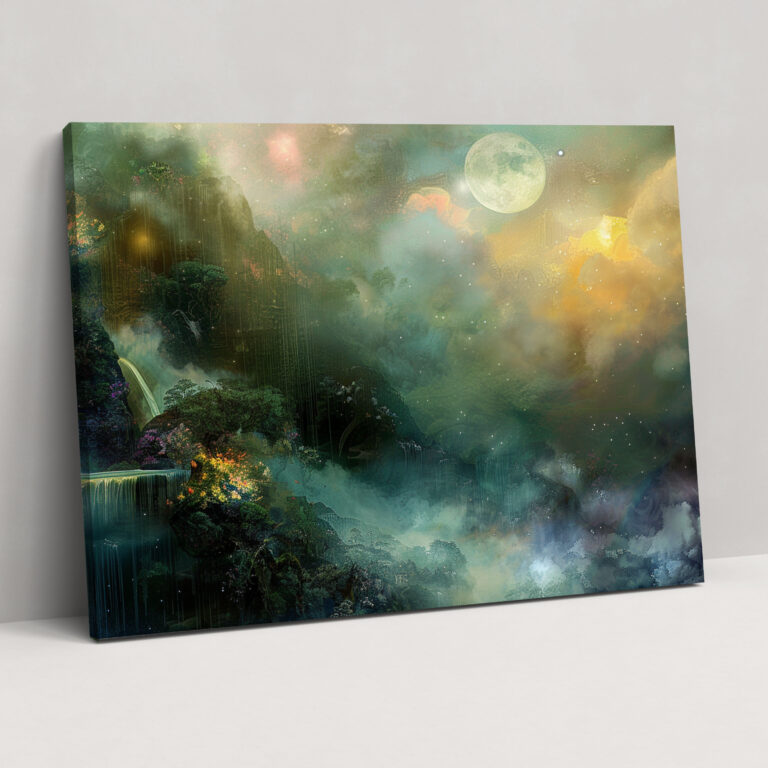 Metaphysical Painting Wall Art - Metaphysical Painting, Canvas Wall Art, Wall Art, Canvas Print