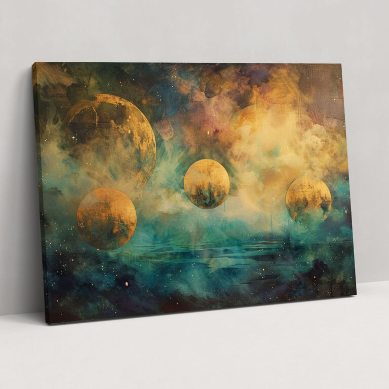 Metaphysical Painting Canvas Print - Metaphysical Painting, Canvas Wall Art, Wall Art, Canvas Print