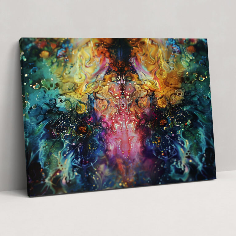 Metaphysical Painting Wall Decoration - Metaphysical Painting, Wall Art, Wall Decoration, Canvas