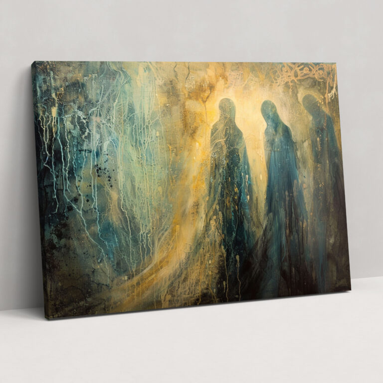 Metaphysical Painting Canvas Print - Metaphysical Painting, Home Decoration, Wall Decoration, Wall Art
