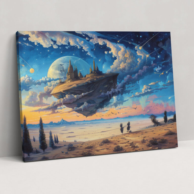 Metaphysical Painting Canvas Print - Metaphysical Painting, Wall Art, Canvas Print, Metaphysical Painting