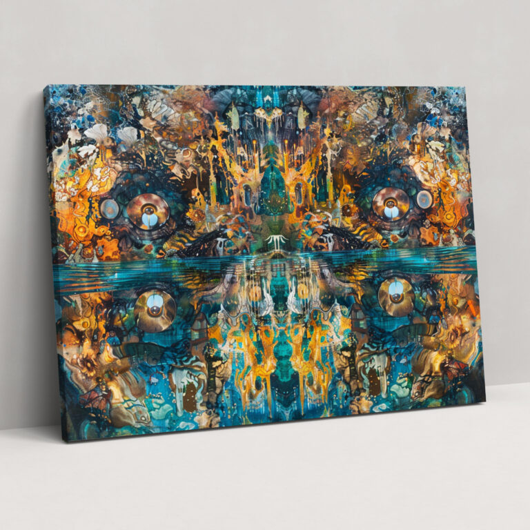 Metaphysical Painting Canvas Print - Metaphysical Painting, Canvas Wall Art, Canvas Print, Wall Decoration