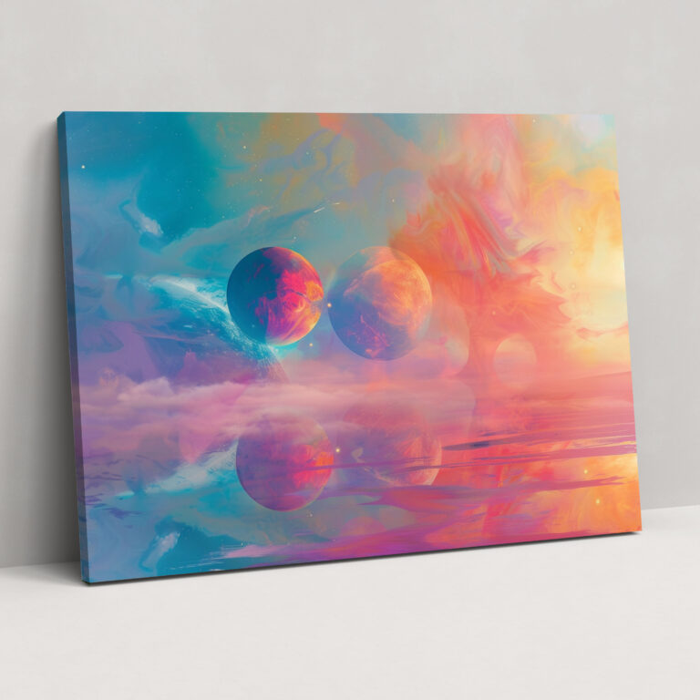 Metaphysical Painting Canvas Print - Metaphysical Painting, Home Decoration, Canvas, Canvas Print