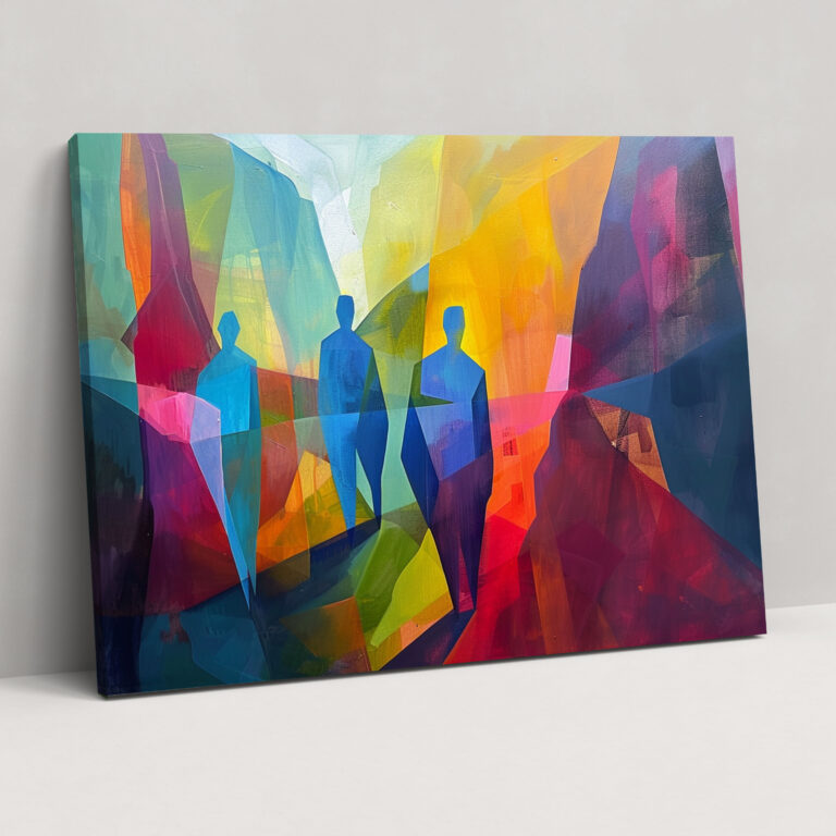 Metaphysical Painting Wall Art - Metaphysical Painting, Home Decoration, Canvas Print, Wall Art