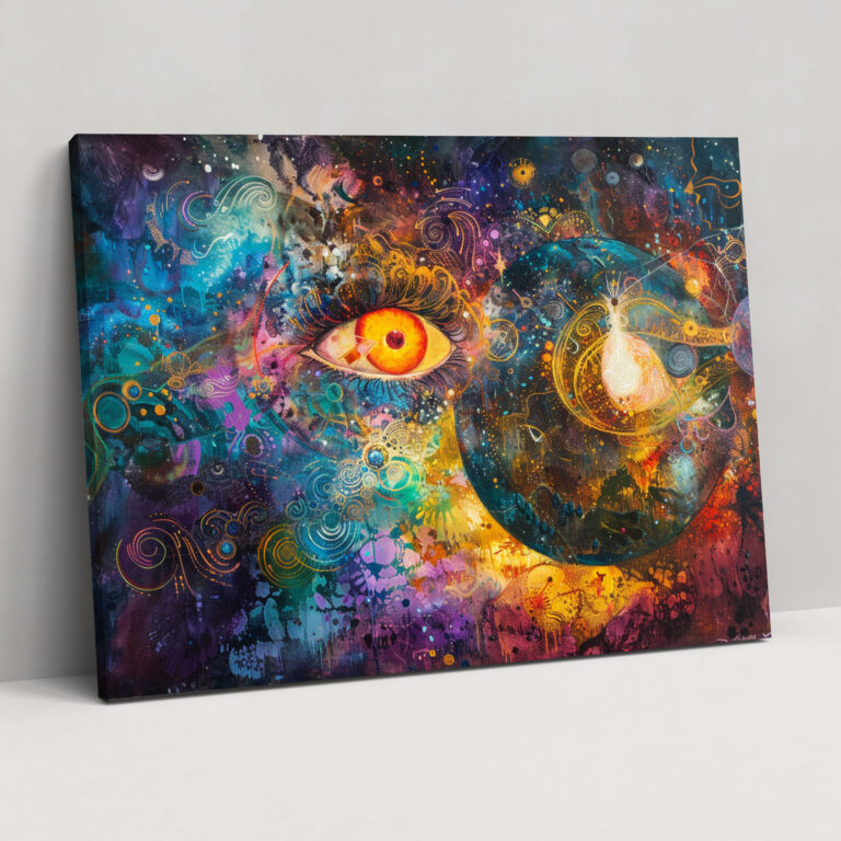 Metaphysical Painting Canvas Print - Metaphysical Painting, Canvas, Canvas Wall Art, Metaphysical Painting