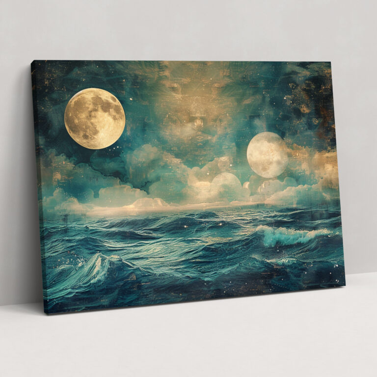 Metaphysical Painting Canvas Print - Metaphysical Painting, Home Decoration, Canvas Print, Wall Decoration