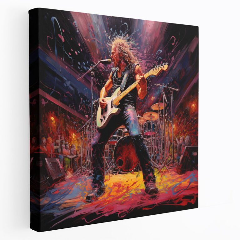 Metallica Canvas Print: Intense Live Concert - Metallica, Metallica, Wall Decoration, Live Concert