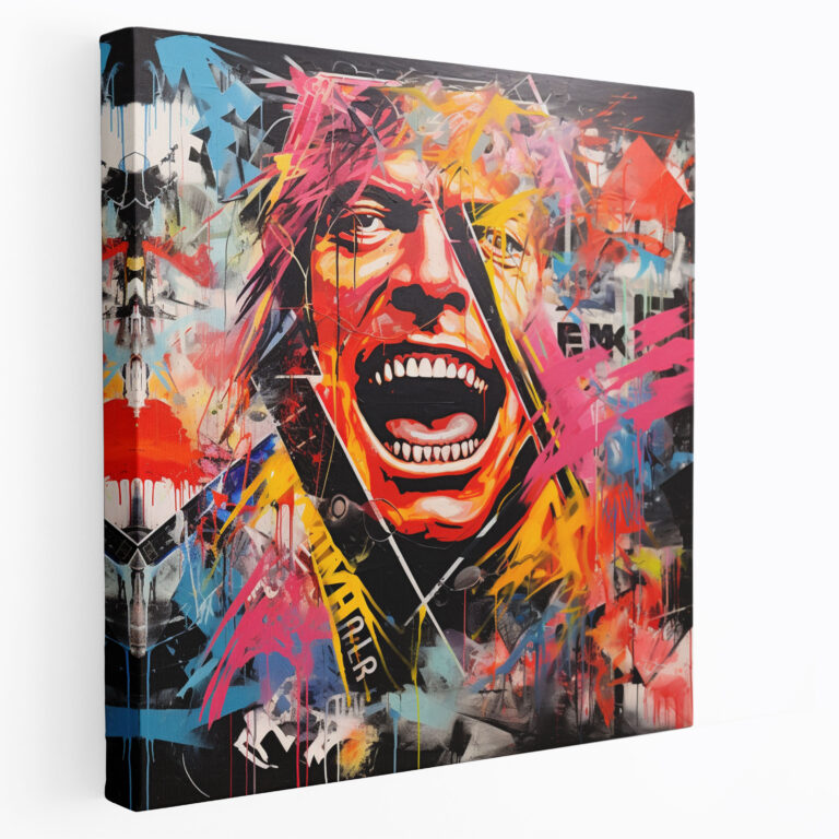 Metallica Canvas Print - Graffiti Album Covers Wall Art - Metallica, Canvas Wall Art, Canvas Print, Metallica