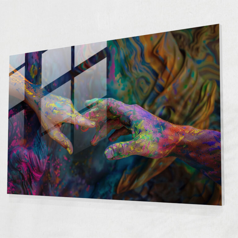 Michelangelo Glass Print - Michelangelo, Michelangelo, Glass Art, Wall Decoration