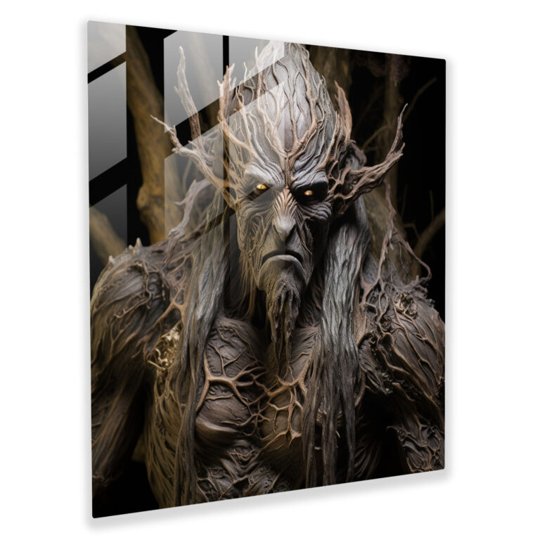 Middle Earth Creature Glass Print - Middle Earth, Breathtaking Detail, Glass Wall Art, Modern Art