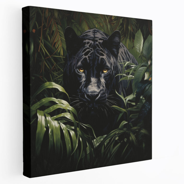 Midnight Panther Canvas Print - Midnight, Animal Lovers, Canvas, Midnight