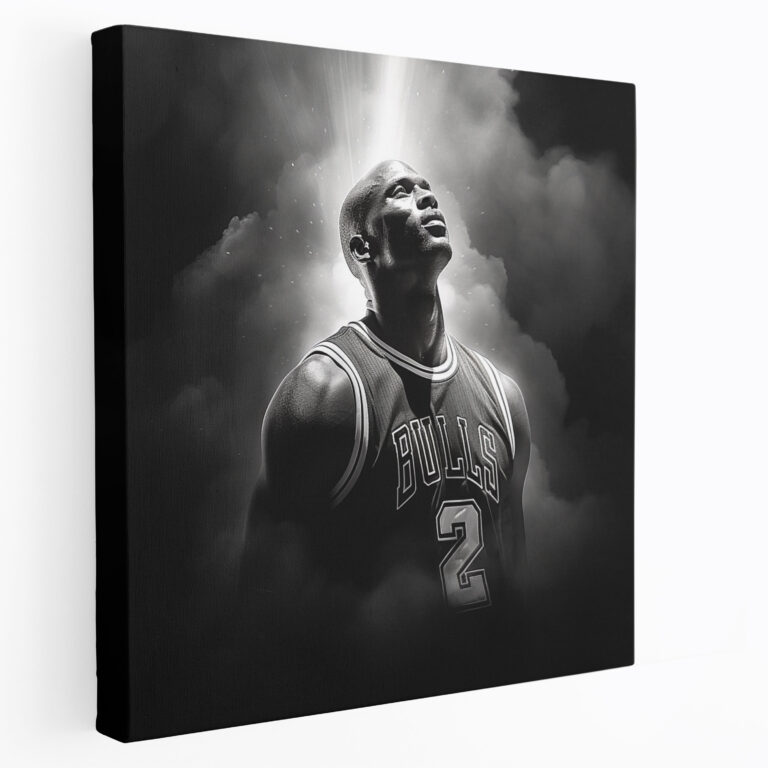 Michael Jordan Wall Decoration - Micheal Jordan, Canvas Print, Wall Decoration, Home Decoration