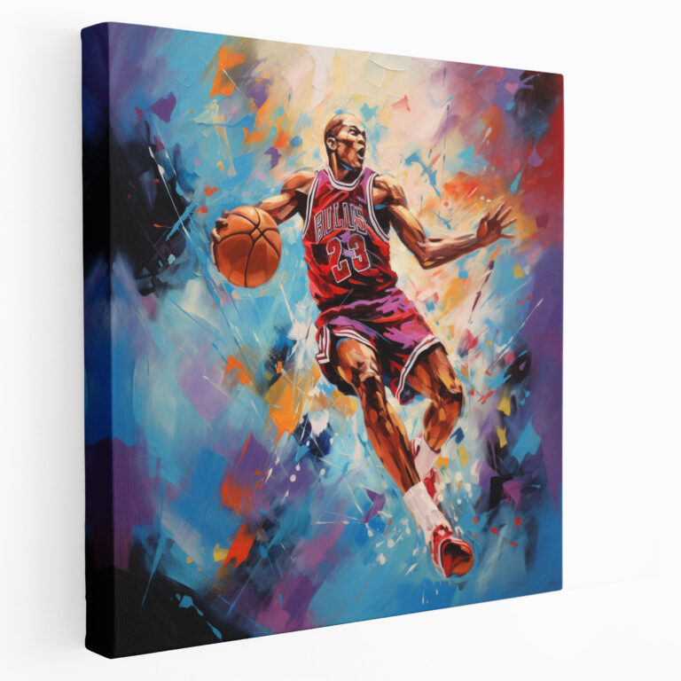 Michael Jordan Canvas Print - Micheal Jordan, Home Decoration, Micheal Jordan, Canvas Wall Art
