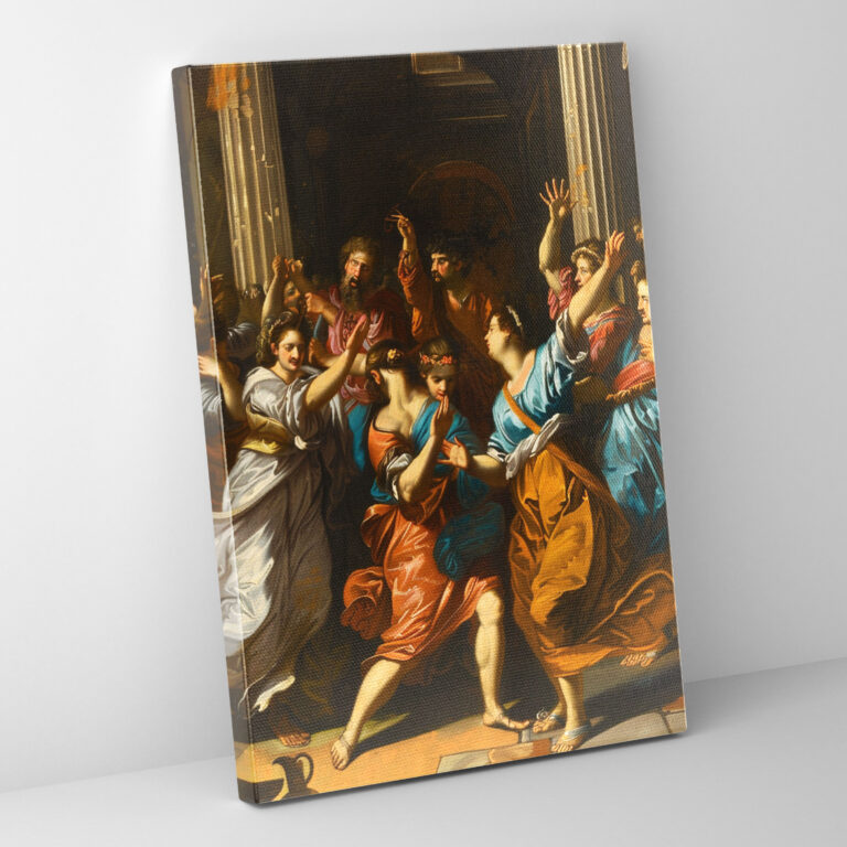 Lively Mannerism Canvas Print - Mannerism, Canvas Wall Art, Mannerism, Home Decoration