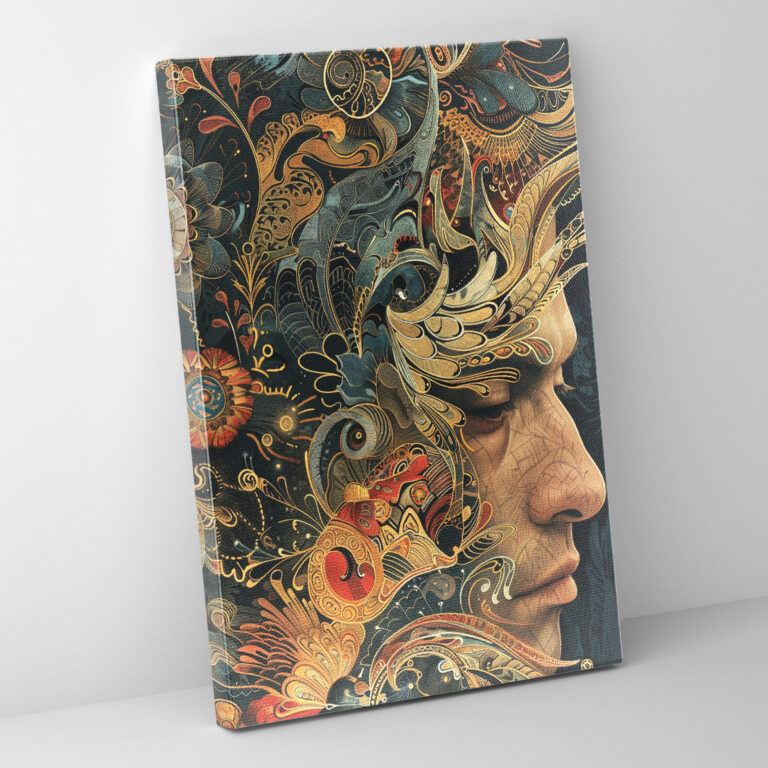 Intricate Patterns Canvas Print - Mannerism, Elegance, Canvas, Canvas Print