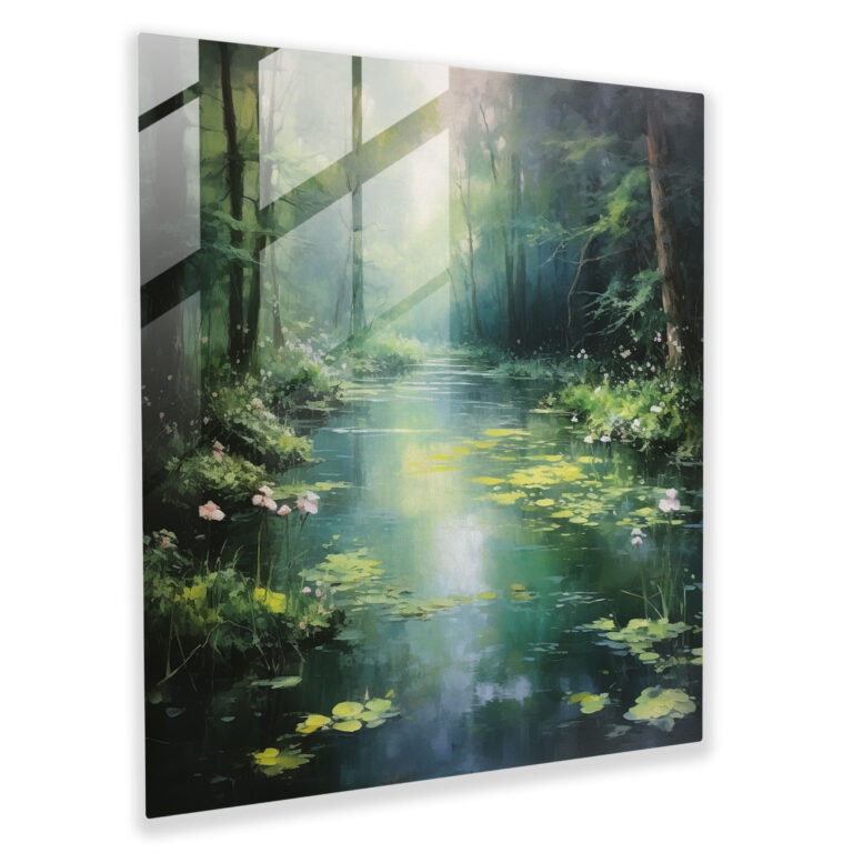 Moss Home Decoration - Moss, Wall Decoration, Ethereal Beauty, Mossy Pond