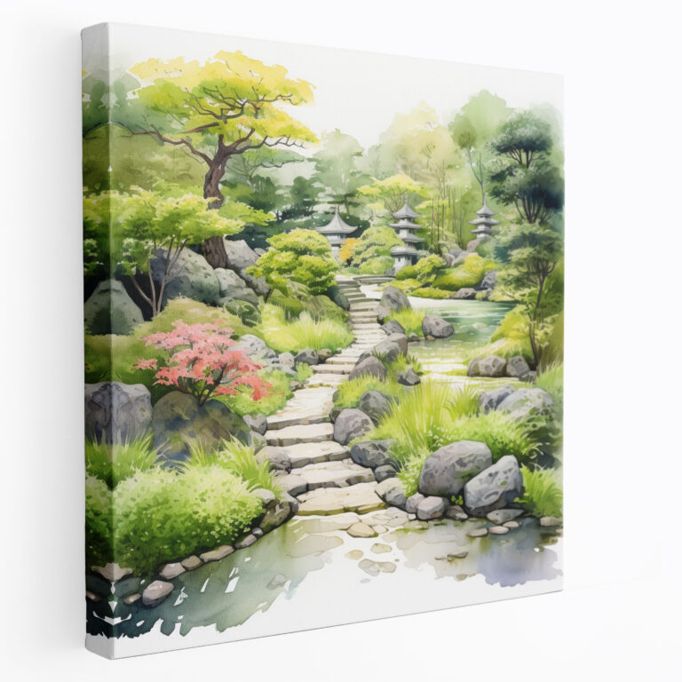 Moss Garden Wall Art - Moss, Canvas Wall Art, Wall Art, Moss