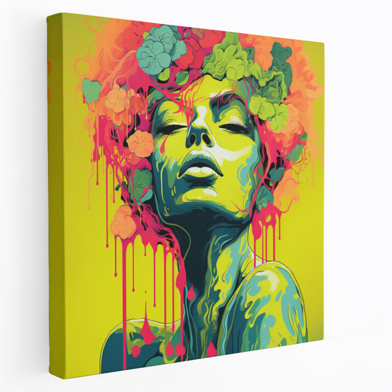 Colorful Moss Wall Art - Moss, Canvas Print, Moss, Home Decoration