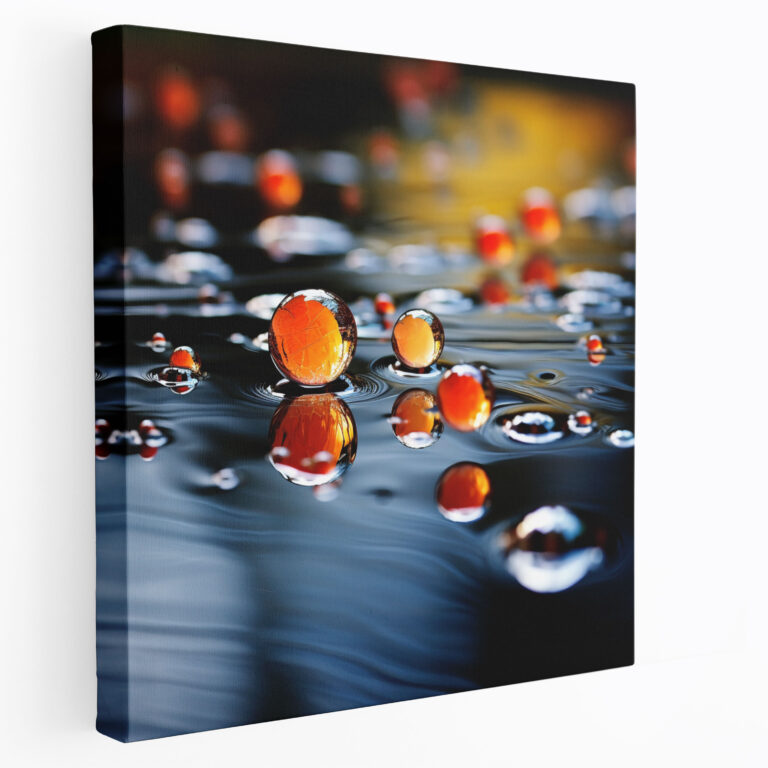 Tranquil Marble Wall Art - Marble, Canvas, Wall Decoration, Marble