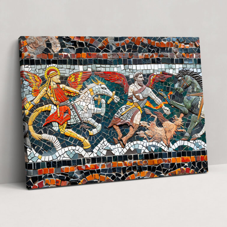 Mythology Canvas Print - Mythology, Wall Art, Canvas Wall Art, Mythology
