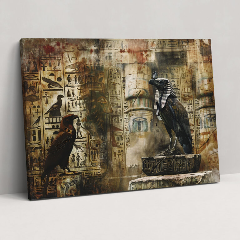 Egyptian Mythology Canvas Print - Mythology, Mythology, Wall Art, Wall Decoration