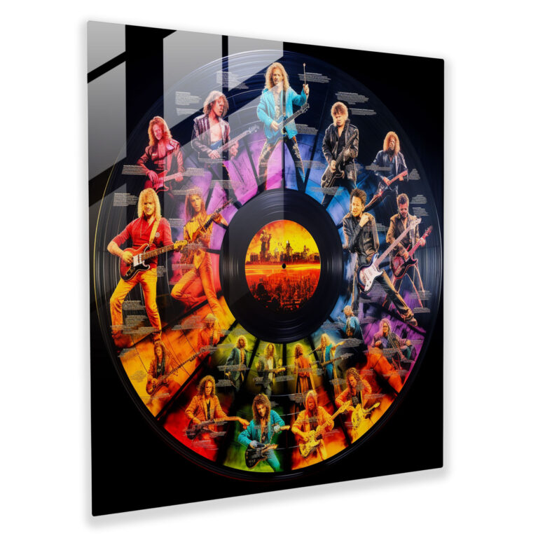 Metallica Glass Print - Discography - Metallica, Home Decoration, Wall Decoration, Glass Wall Art