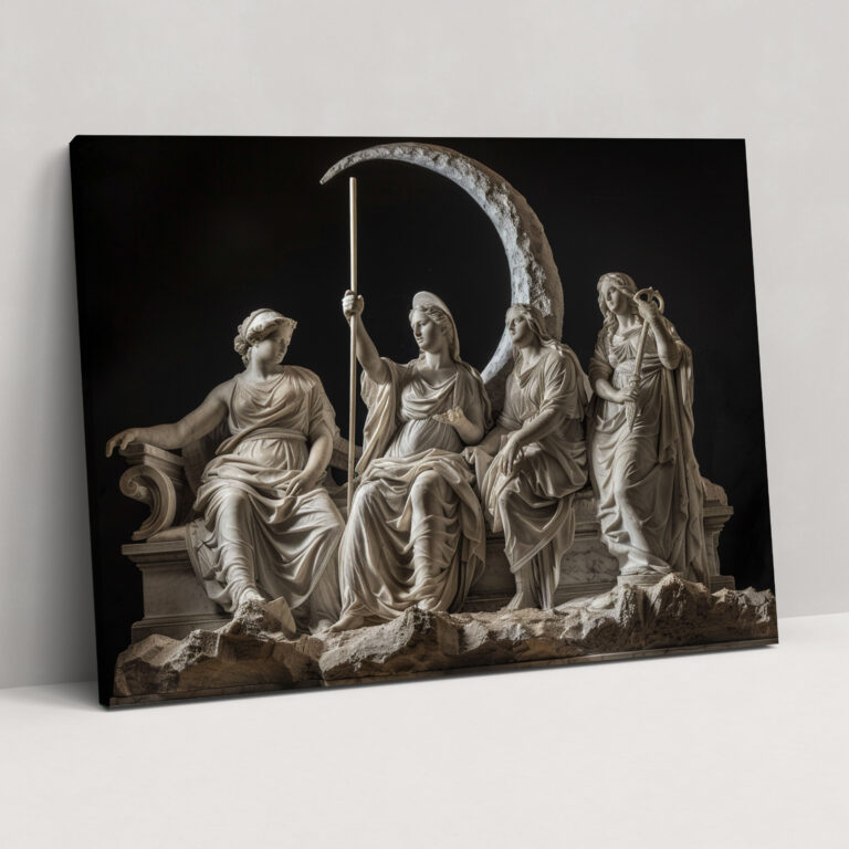 Neoclassicism Wall Decoration - Neoclassicism, Canvas Wall Art, Wall Art, Neoclassicism