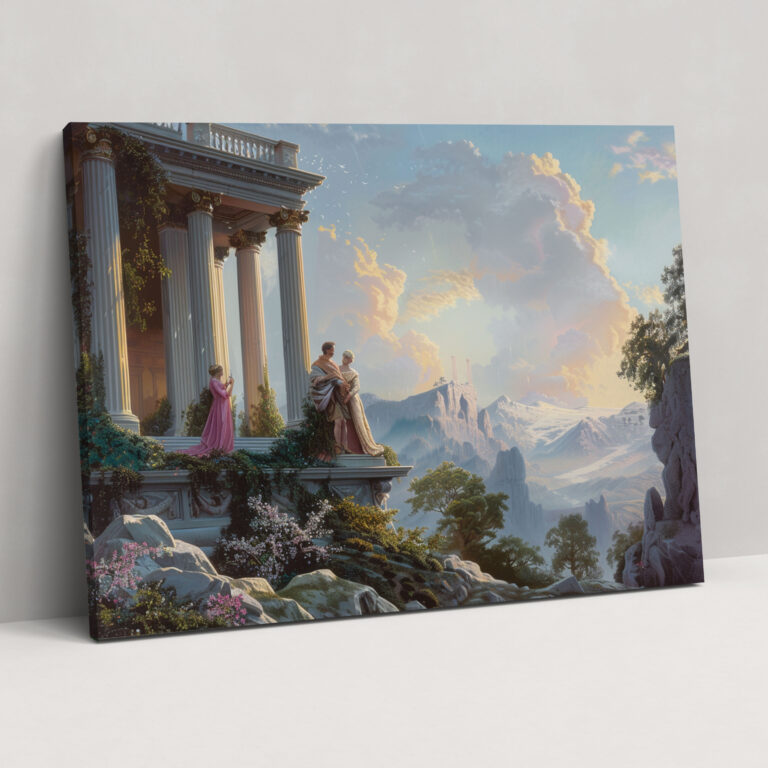 Neoclassicism Canvas Print - Neoclassicism, Wall Decoration, Canvas, Wall Art