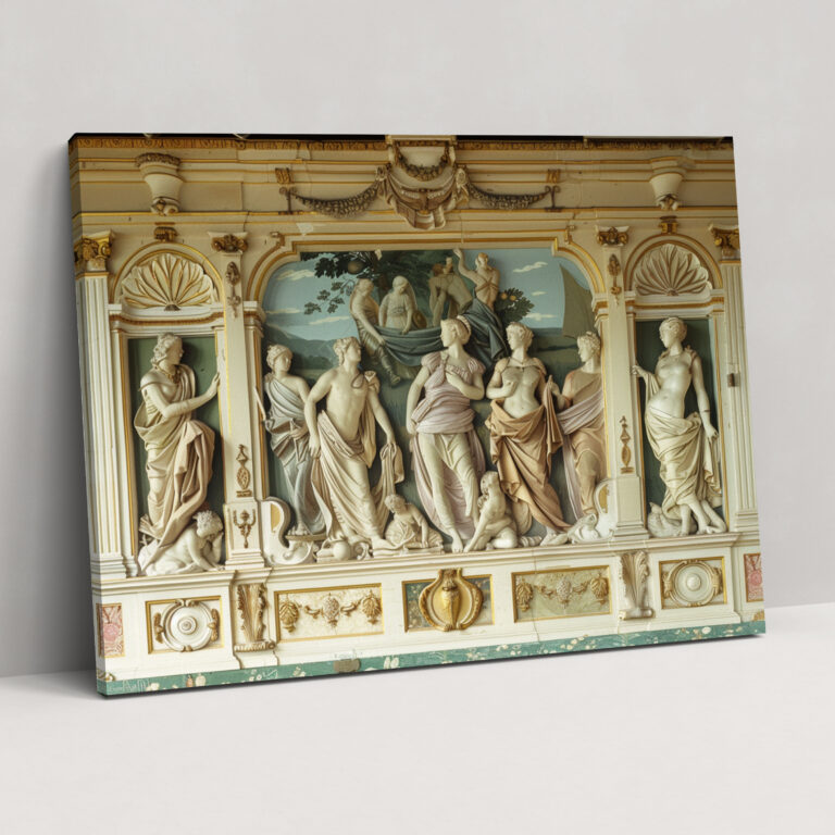 Neoclassicism Wall Decoration - Neoclassicism, Canvas, Home Decoration, Wall Art