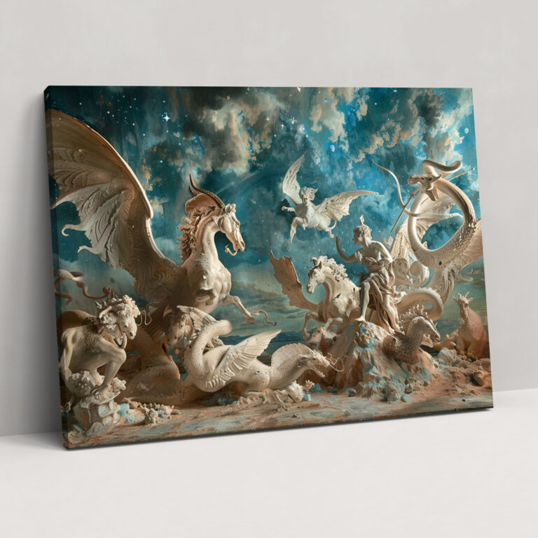 Neoclassicism Canvas Print - Neoclassicism, Canvas, Home Decoration, Canvas Print