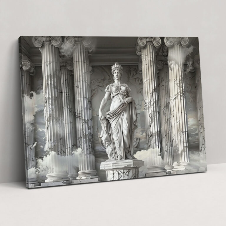 Neoclassicism Canvas Print - Neoclassicism, Home Decoration, Neoclassicism, Wall Decoration