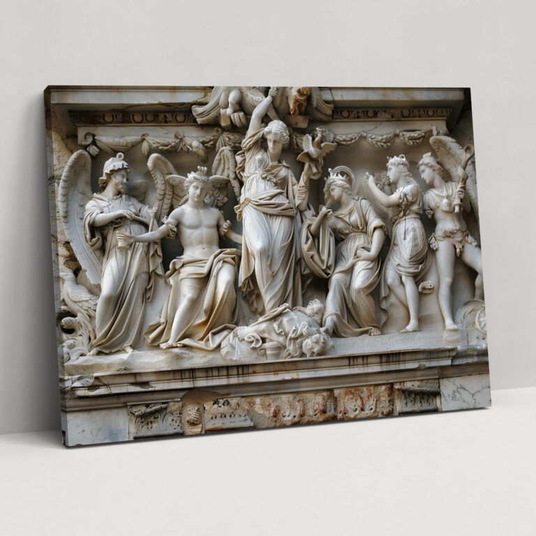 Neoclassicism Wall Art - Neoclassicism, Wall Decoration, Canvas Wall Art, Neoclassicism