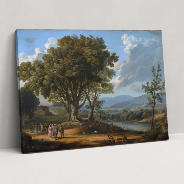 Neoclassicism Canvas Print - Neoclassicism, Wall Art, Wall Decoration, Home Decoration