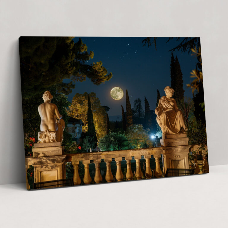 Neoclassicism Wall Art - Romantic Statues Canvas Print - Neoclassicism, Canvas Wall Art, Canvas Print, Wall Decoration