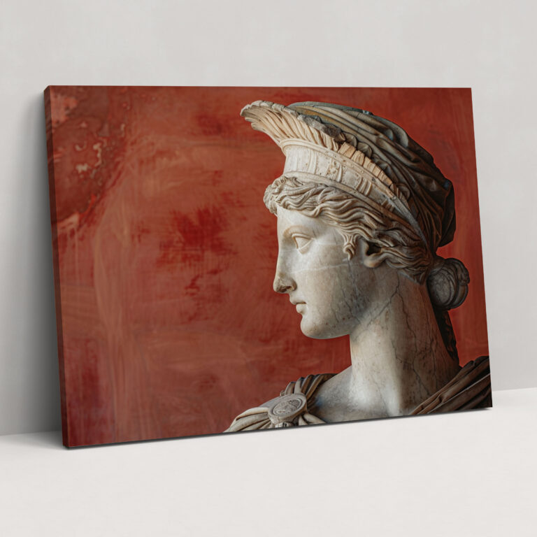 Neoclassicism Athena Canvas Print - Neoclassicism, Wall Art, Canvas, Canvas Wall Art