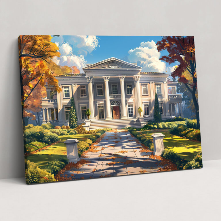 Neoclassicism Neo-Greek Revival Wall Art - Neoclassicism, Canvas Wall Art, Wall Decoration, Wall Art