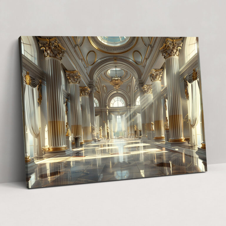 Timeless Neoclassicism Wall Art - Neoclassicism, Neoclassicism, Canvas, Home Decoration