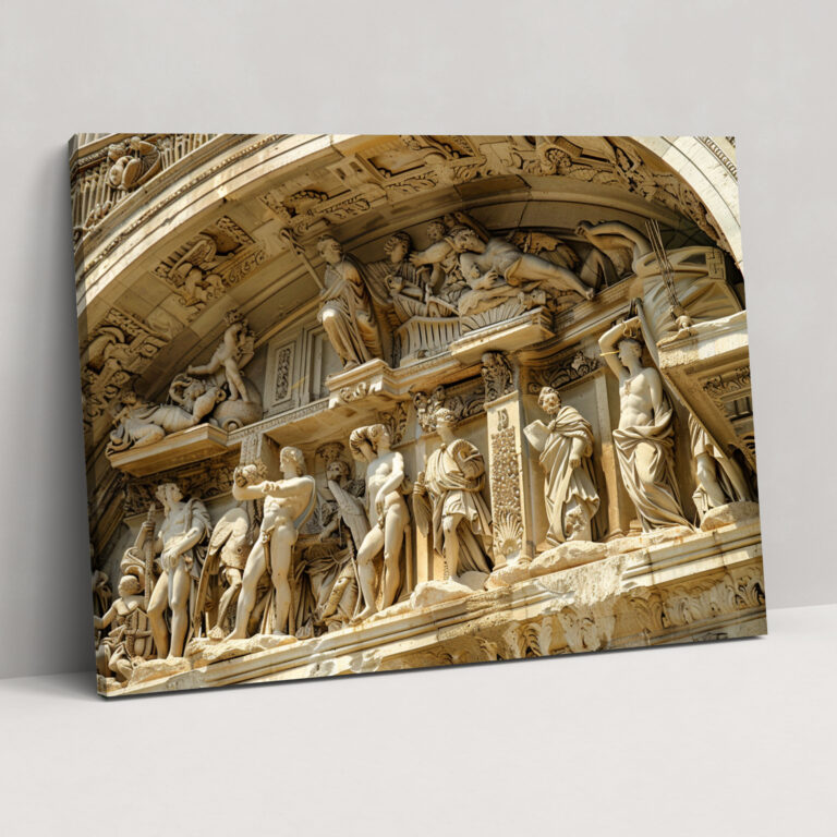 Intricate Neoclassicism Canvas Print - Neoclassicism, Neoclassicism, Canvas, Canvas Wall Art