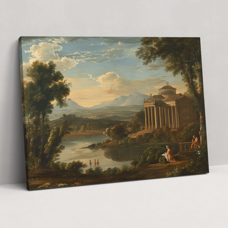Neoclassicism Wall Decoration Canvas Print - Neoclassicism, Canvas Print, Neoclassicism, Canvas