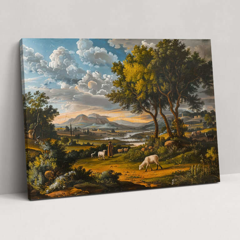 Neoclassicism Canvas Wall Decoration - Neoclassicism, Canvas Wall Art, Wall Art, Canvas Print