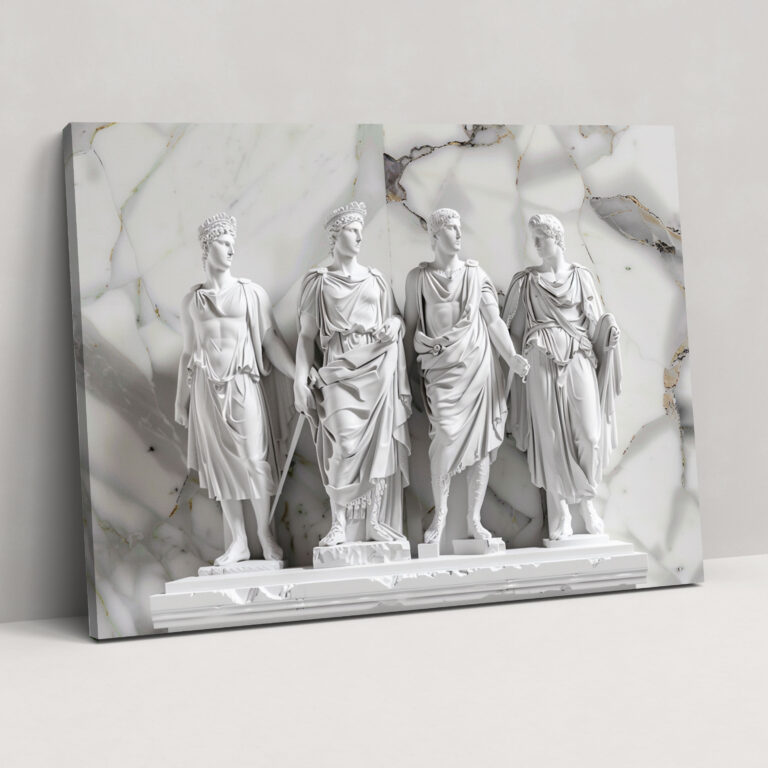Neoclassicism Wall Art - Neoclassicism, Home Decoration, Canvas Wall Art, Canvas
