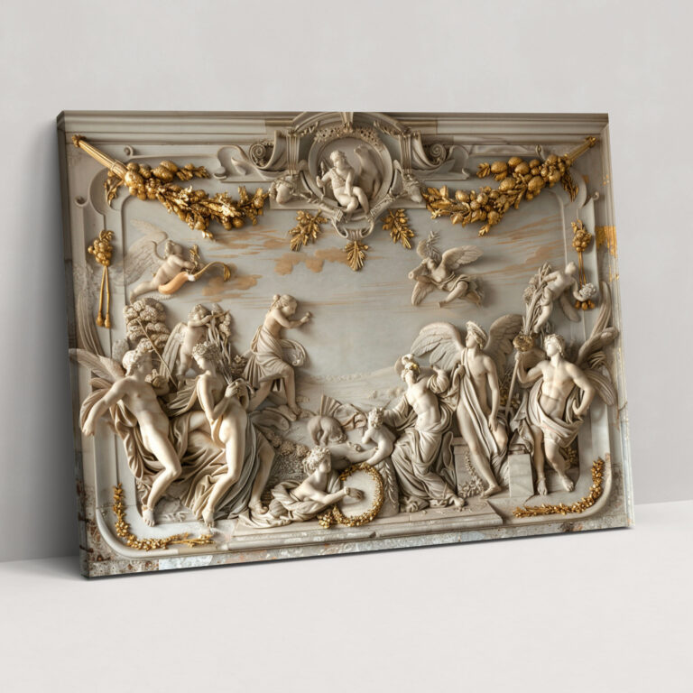 Neoclassicism Wall Decoration - Neoclassicism, Wall Decoration, Wall Art, Home Decoration