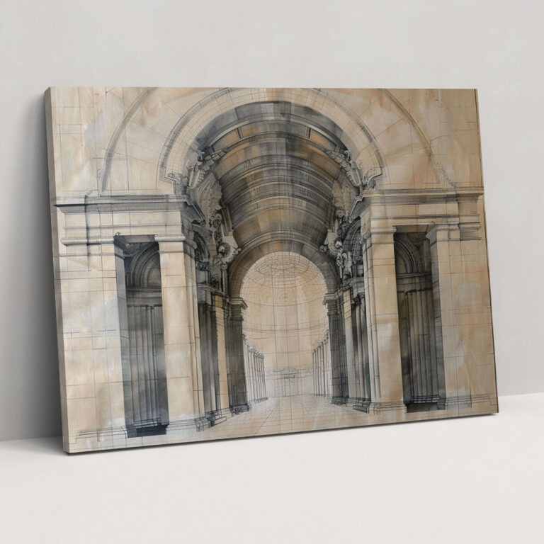 Neoclassicism Wall Art - Neoclassicism, Home Decoration, Canvas, Canvas Wall Art