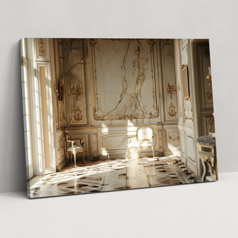 Neoclassicism Ornate Frames Canvas Print - Neoclassicism, Wall Decoration, Wall Art, Home Decoration