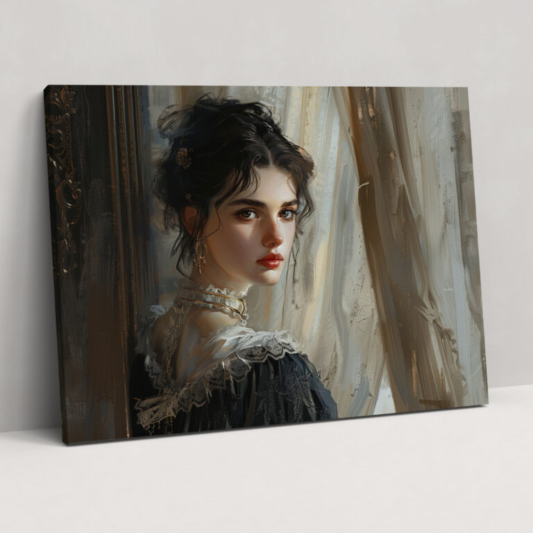 Neoclassicism Portraits Canvas Print - Neoclassicism, Wall Art, Home Decoration, Canvas Wall Art