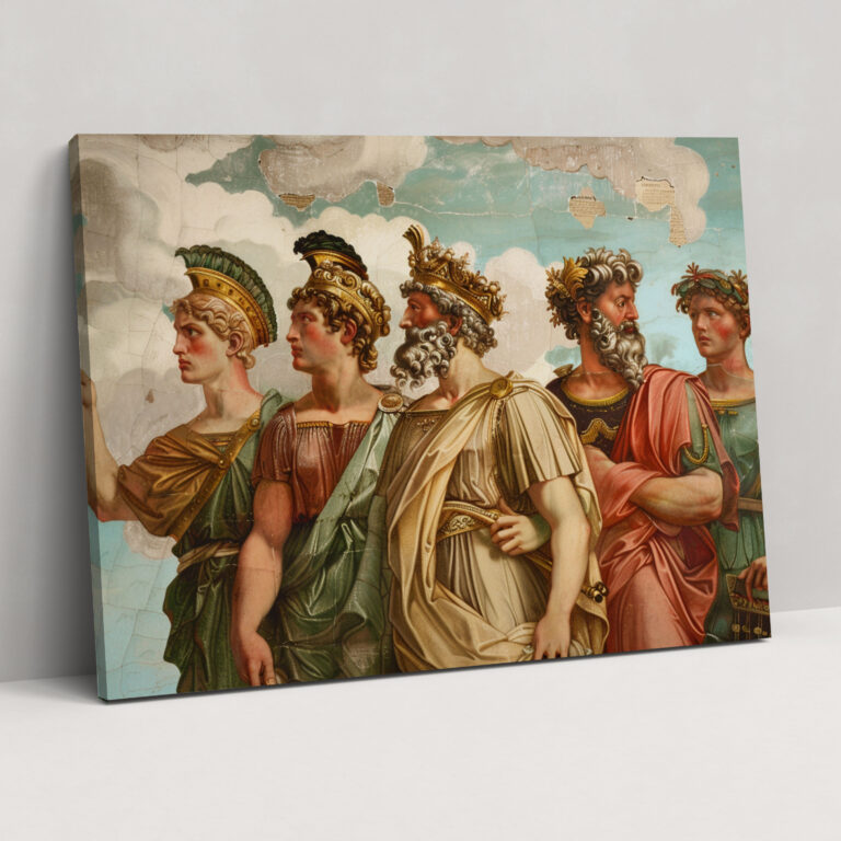 Neoclassicism Canvas Print: Greek Mythology Wall Art - Neoclassicism, Wall Decoration, Canvas Wall Art, Canvas Print