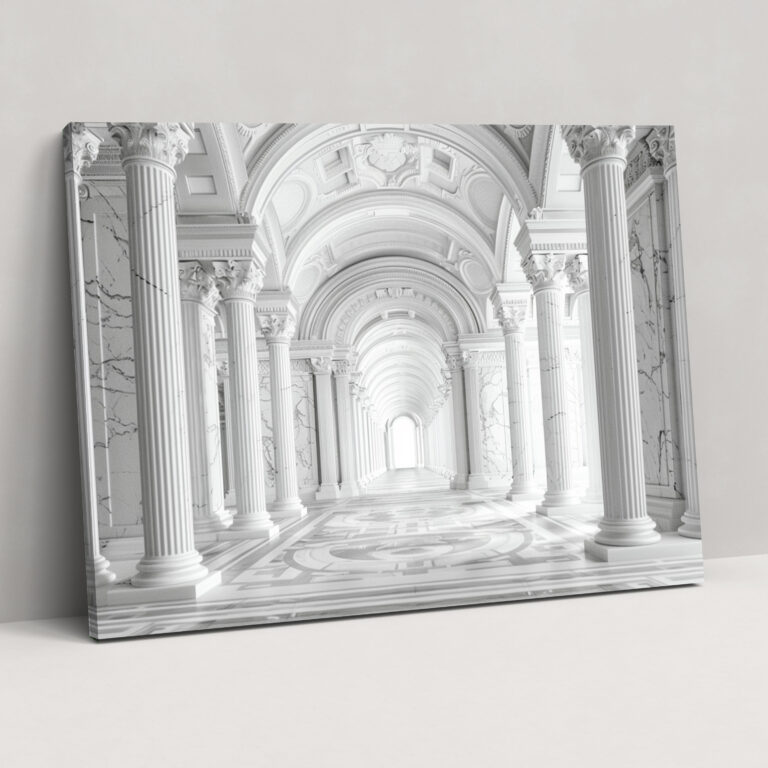Neoclassicism Canvas Print: Intricate Architecture Wall Art - Neoclassicism, Wall Decoration, Canvas Wall Art, Canvas Print