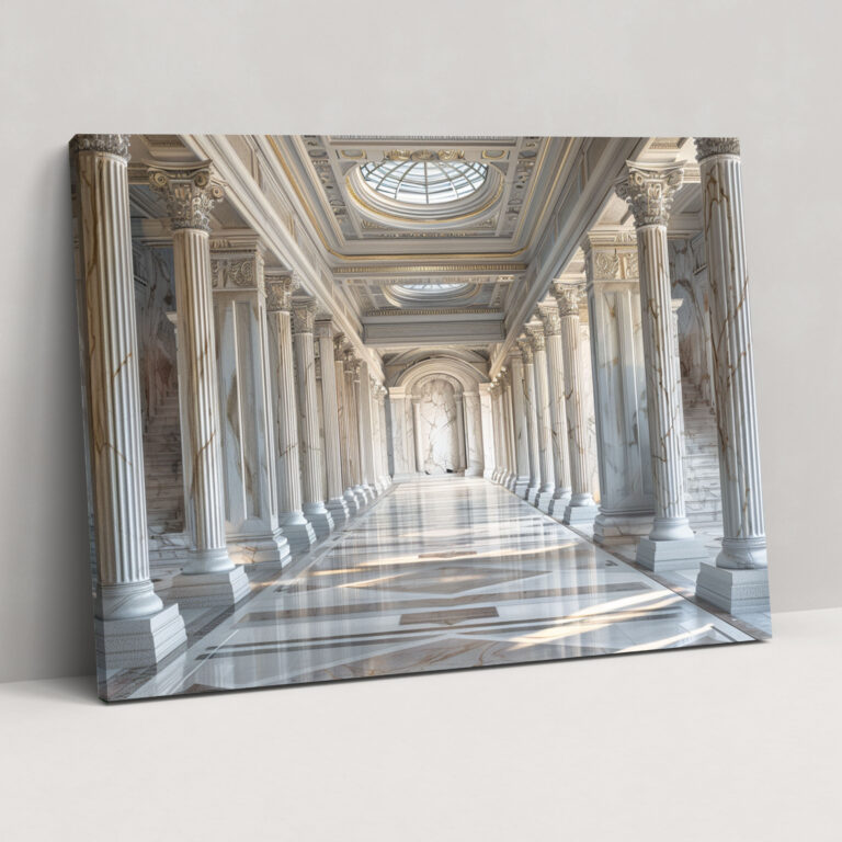 Neoclassicism Wall Art: European Landmarks Canvas Print - Neoclassicism, Neoclassicism, Wall Art, Wall Decoration
